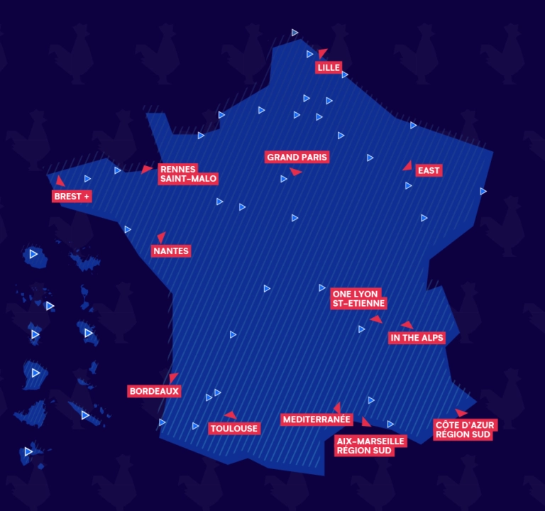 Capitales French Tech en France